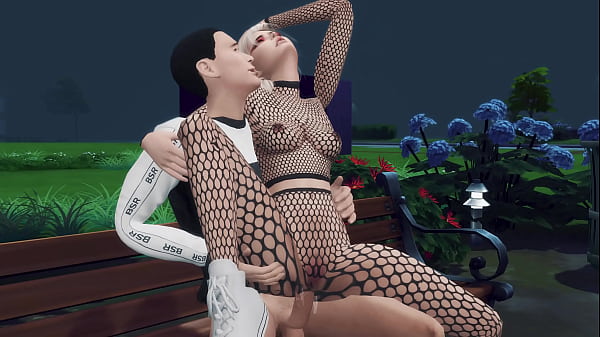 A young couple decided to experiment and have sex in the park hot with big ass 