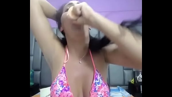 Dildo deepthroat practicing on facetime