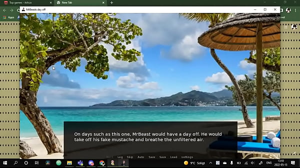 MrBeast s Day Off Visual Novel