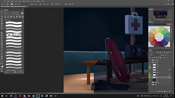 Stream Picarto DarkCookie Summertime_Saga 2021 09 02