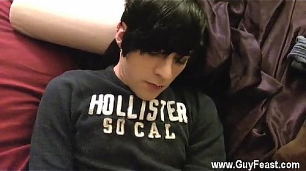 Naked men William and Trace get into some intense foot worshiping in 