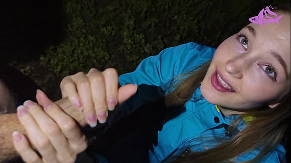 Adorable girl_got lostin the_forest and I showed her_the way_but in return