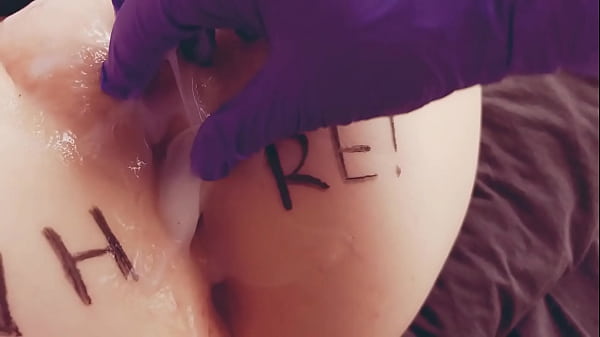 Asmr slut with a wet vagina touching her pussy orgasm dripping