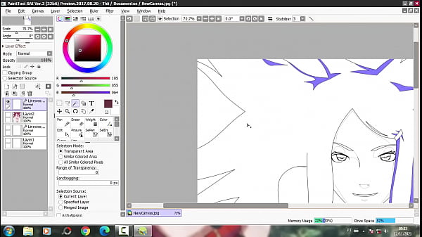 Desenhando_Hentai_Kushina_Uzumaki_Naruto Shippuden_Repost