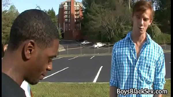 Black Muscular Gay Dude Fuck White Skinny Sexy Boy 10 