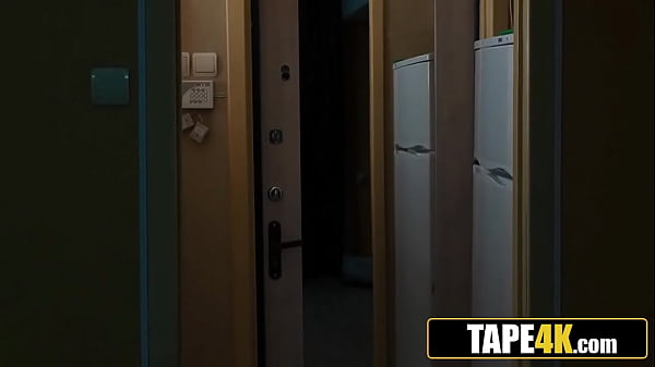 Petite brunette teen takes it from husband's dad for a stack of bills