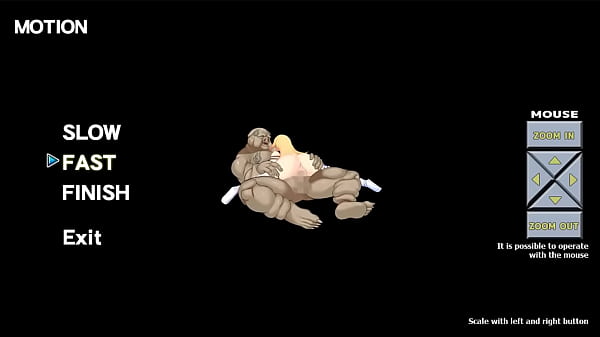 Blonde chick gets fucked by ogres 