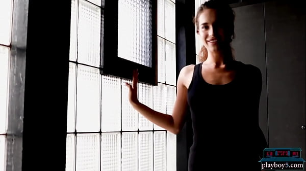 Petite Russian_teen Aleksandra Smelova solo softcore video with Playboy