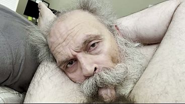 Old Man Big Moustache Cocksucker 
