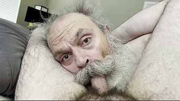Play MP4 - Old Man Big Moustache Cocksucker