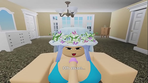 Roblox girl sucks big step bros dick after little sis sees it 