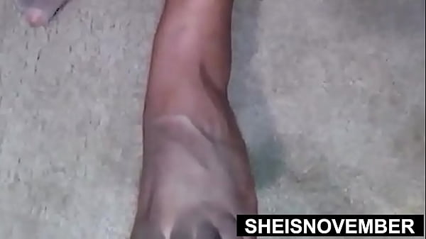 Play MP4 - A Skinny Slut Wearing Skimpy Lingerie Exposes Her Feet&comma; Brown Toes&comma; And Thigh High Stockings Closeup&comma; Sexy Ebony Babe Sheisnovember Undressing Out Of Fancy High Heels To Reveal Her Soles And Cute Foot Bottom In A Chair on Msnovember