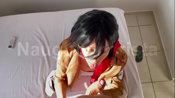 Botando pra fuder na_Mikasa