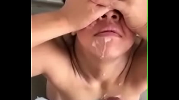 Asian slut loves cuckold nuts