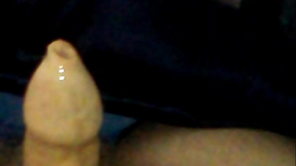 Stroking my cock lots of precum