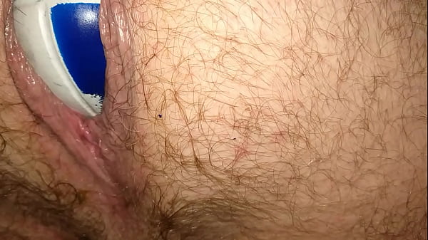 Ball in my Ass being pushed out up close. 