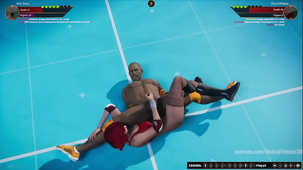 Rick Tracy VS The Girlfriend Naked Fighter 3D