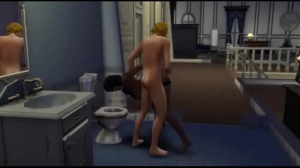 Nonton Sims 4 Fucking Ebony Best Friends In The Toilets thumbnail