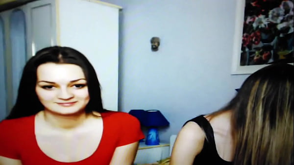 young lesbian couple kissing