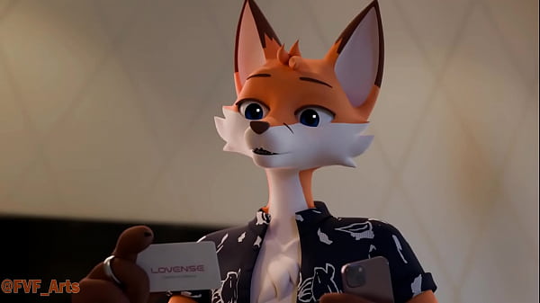 Furry using masturbator foxdee