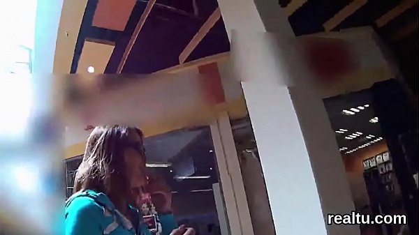 Exquisite czech nympho was teased in the mall and drilled in pov 