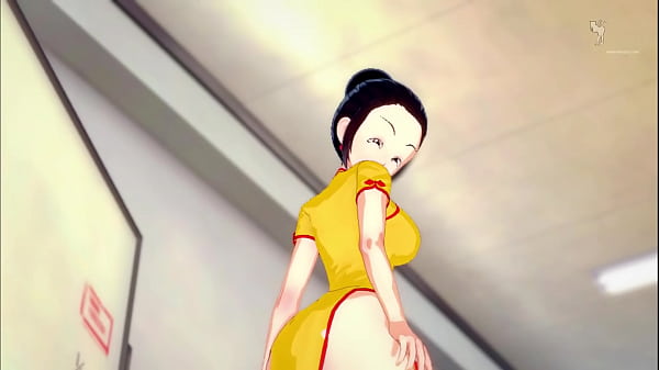 Hot milf Milk Chi chi rewards you for being a good student Dragon Ball