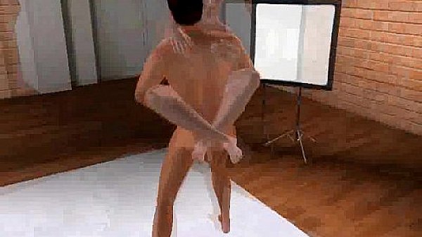 Handsome 3D cartoon stud getting fucked anally 