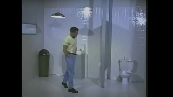 Play MP4 - Rob Cryston has been driving the whole day and decided to relax&comma; what can be better refreshment then roping the pony at WC&quest; Only other dude cleaning his pipe through gloryhole