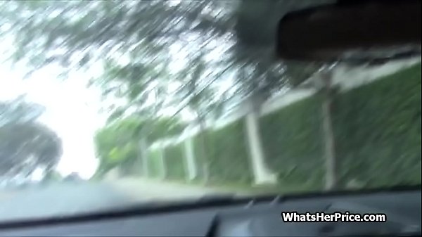 Stranded black gf_milks my cock for money