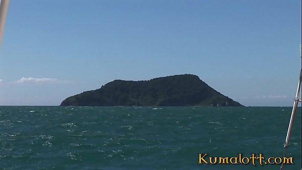 Play MP4 - Kumalott - Hardcore DP on Big Tits Brunette on Boat