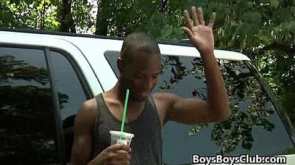 Black Gay Dude Fuck White Skinny Boy Tight Ass - BlackOnBoys 07 