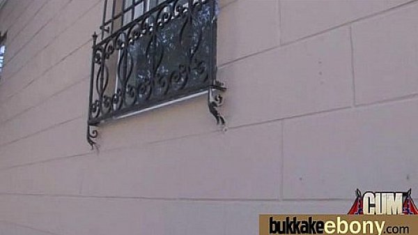 Busty black babe bubble bath group cocksuck 7 