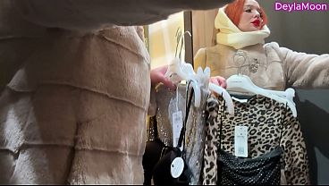 Nonton Real Public Risky Sex In The Fitting Room thumbnail