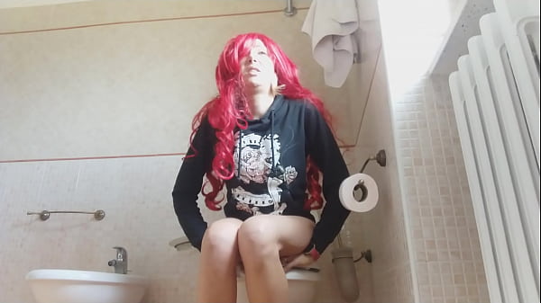 There Is A Hidden Camera In The Bathroom Of This Beautiful Lady. Look! thumbnail