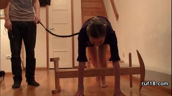 Bondageand sexwith flexible teen girl