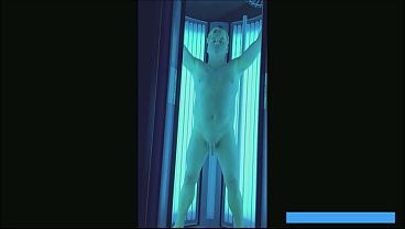 GYM TANNING CABIN CUMSHOT REMIXED 10M SHEER 