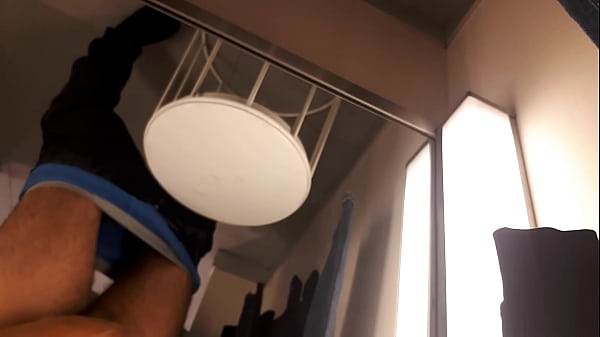 Masturbándome_en probador de HM