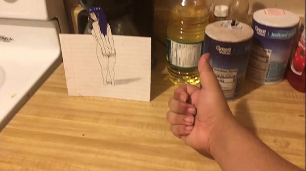 hinata drawing 3D ART