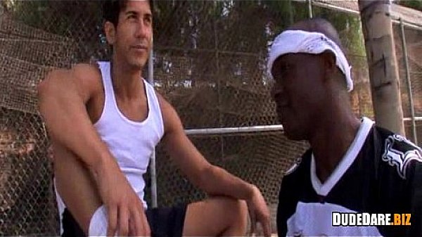 Totally Straight African American sucking a Gay Guy 