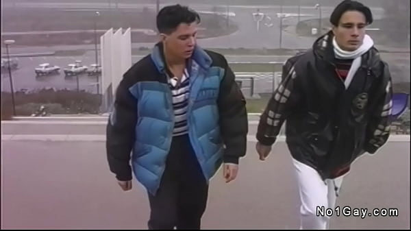 Two young studs Denis Jung and Eric Kovac are working out in a dance studio and getting horny then they sucking and anal fucking on the floor 