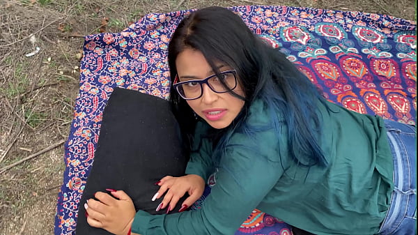 Horny Colombian Sucks My Cock In The Field! thumbnail