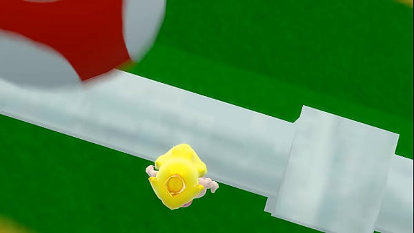 Princess Peach mushroom macro futa inflation bursting 