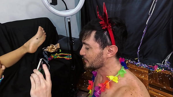 Nonton Aula De Carnaval Nicoly Mattos: Quem Chupa Melhor Ganha Garganta Profunda Direito Leitinho Na Boca thumbnail