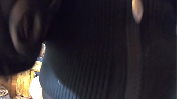 MilfyCalla- A Lot Of Cum On my black down jacket and black leather leggings 216- preview 