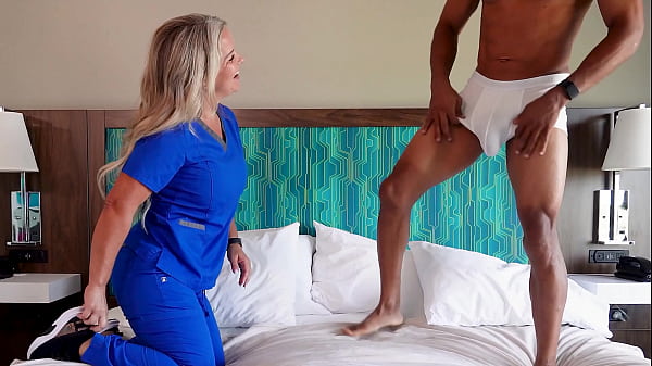 Naughty nurse enjoying her lunch break hotwifejj 