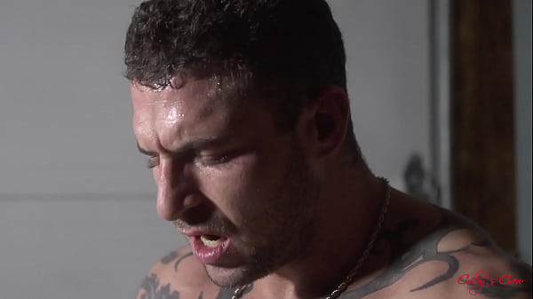 Trainer And Hunk Cum From Ass Breeding 