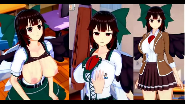 エロゲーコイカツ 東方 霊烏路空におっぱい揉みまくりH3DCG巨乳アニメ動画 東方プロジェクト ヘンタイゲーム