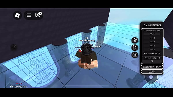 Fucking my two best friends in roblox