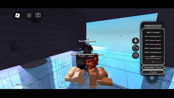 Fucking my two best friends in roblox 