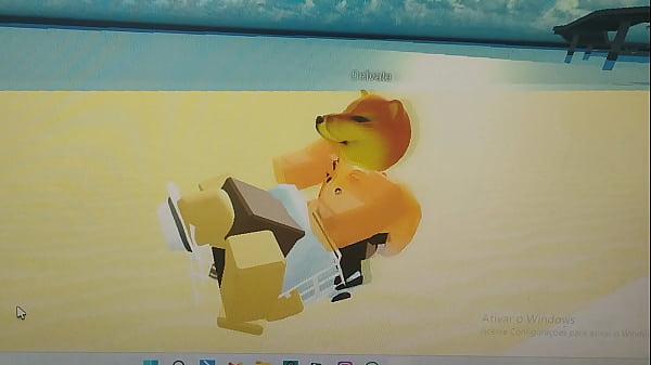 Novinho aprendendo li&ccedil_&atilde_o no Roblox